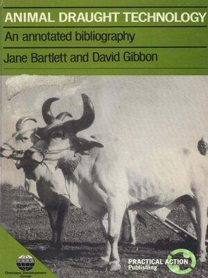 cover image of Animal Draught Technology